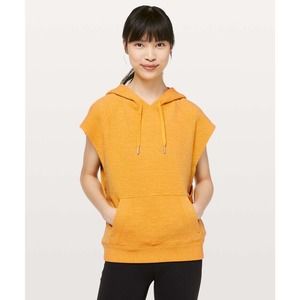 Lululemon Easy Going Hoodie Pullover Honey Lemon 2